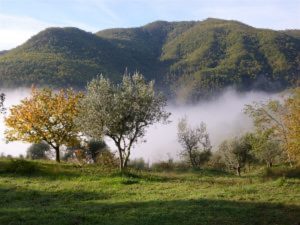 visione panoramica della valle sotto Grempoli